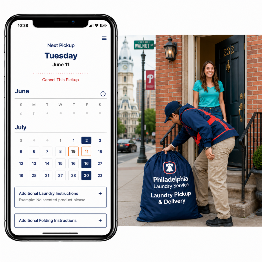 Philadelphia Laundry Service Pickup