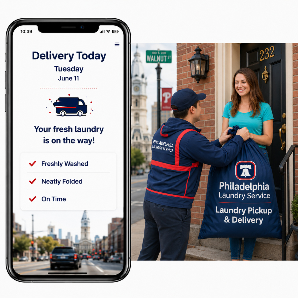 Philadelphia Laundry Service Delivery