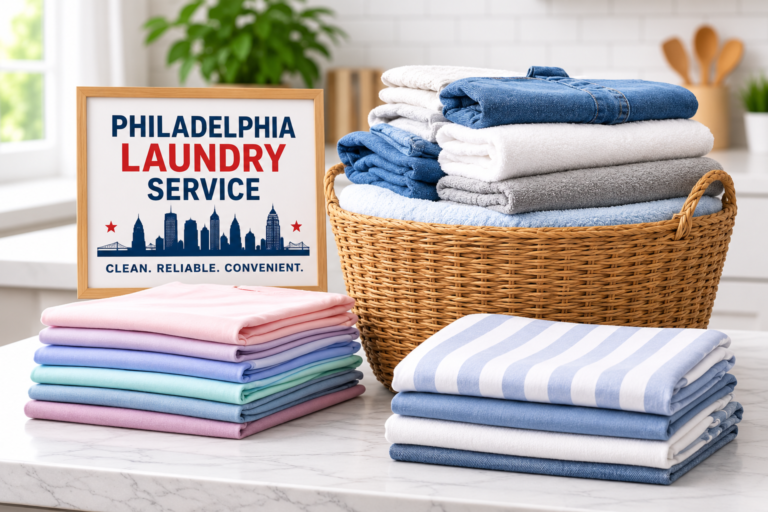 Wash and fold laundry service in {location}
